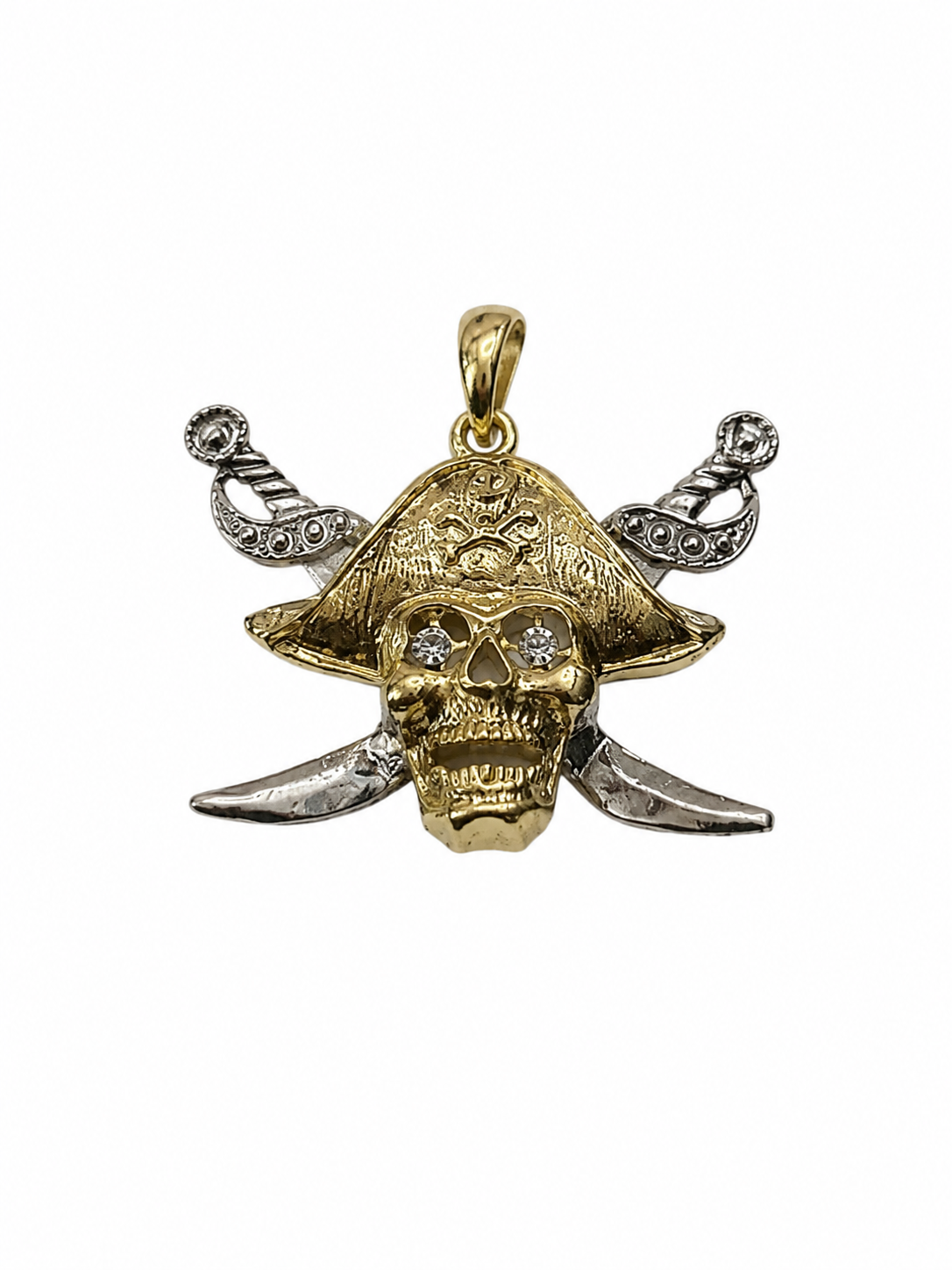 Captain’s Treasure Skull Pendant