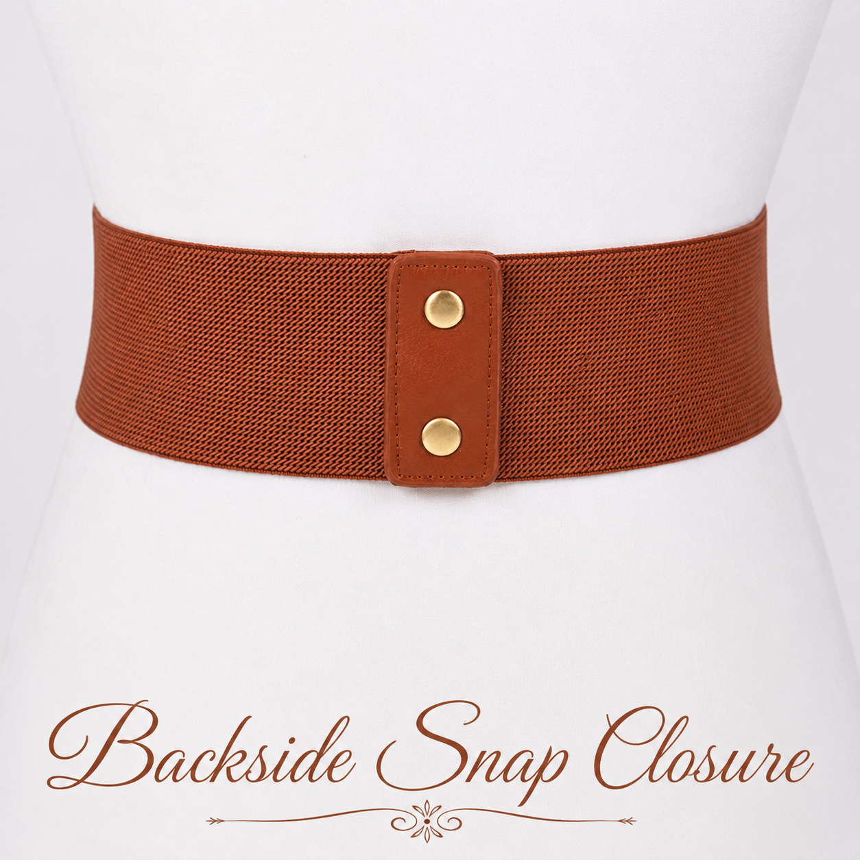 Corset Belt With Ribbon Detail