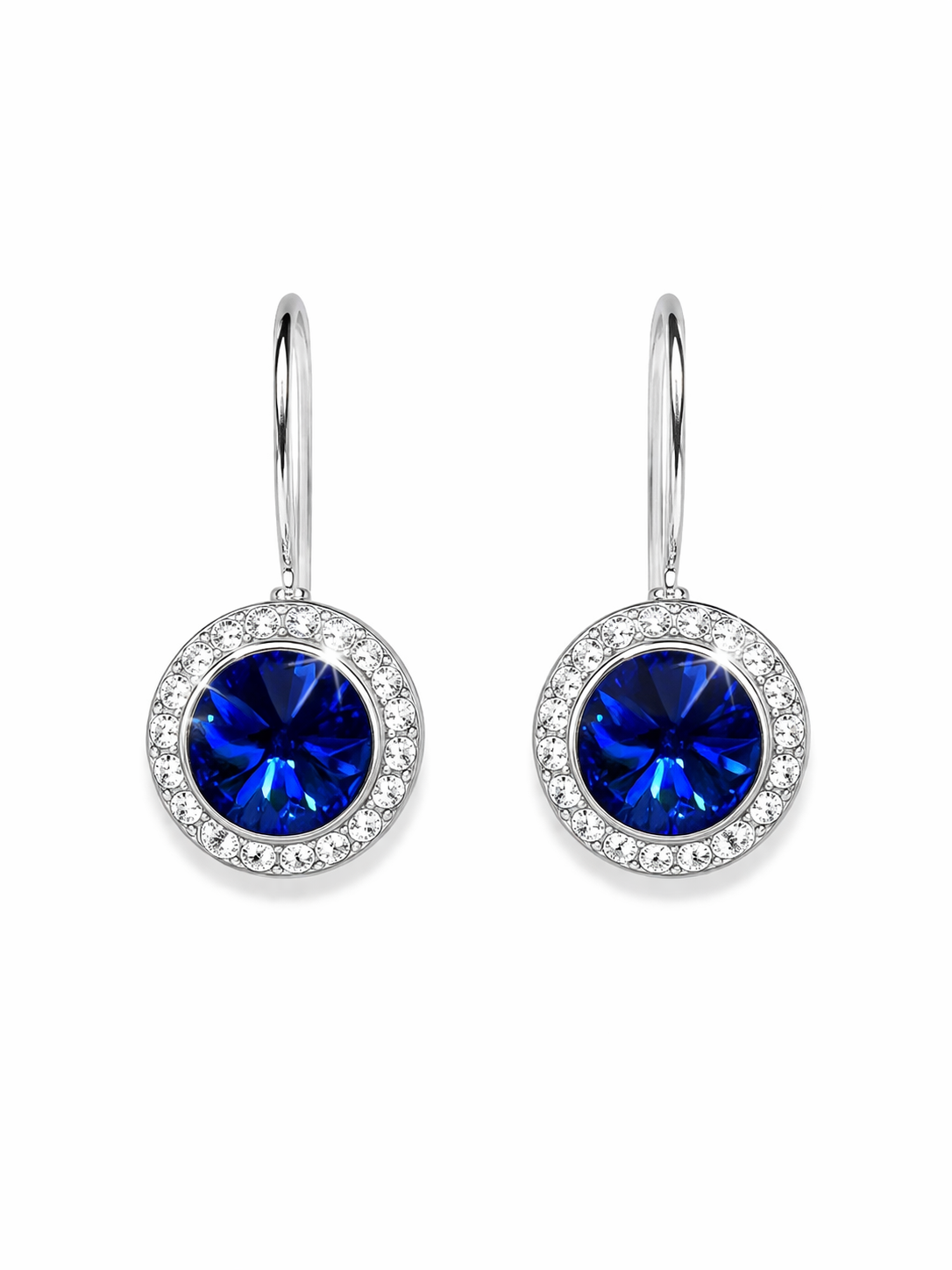 Sapphire September Birthstone Earrings