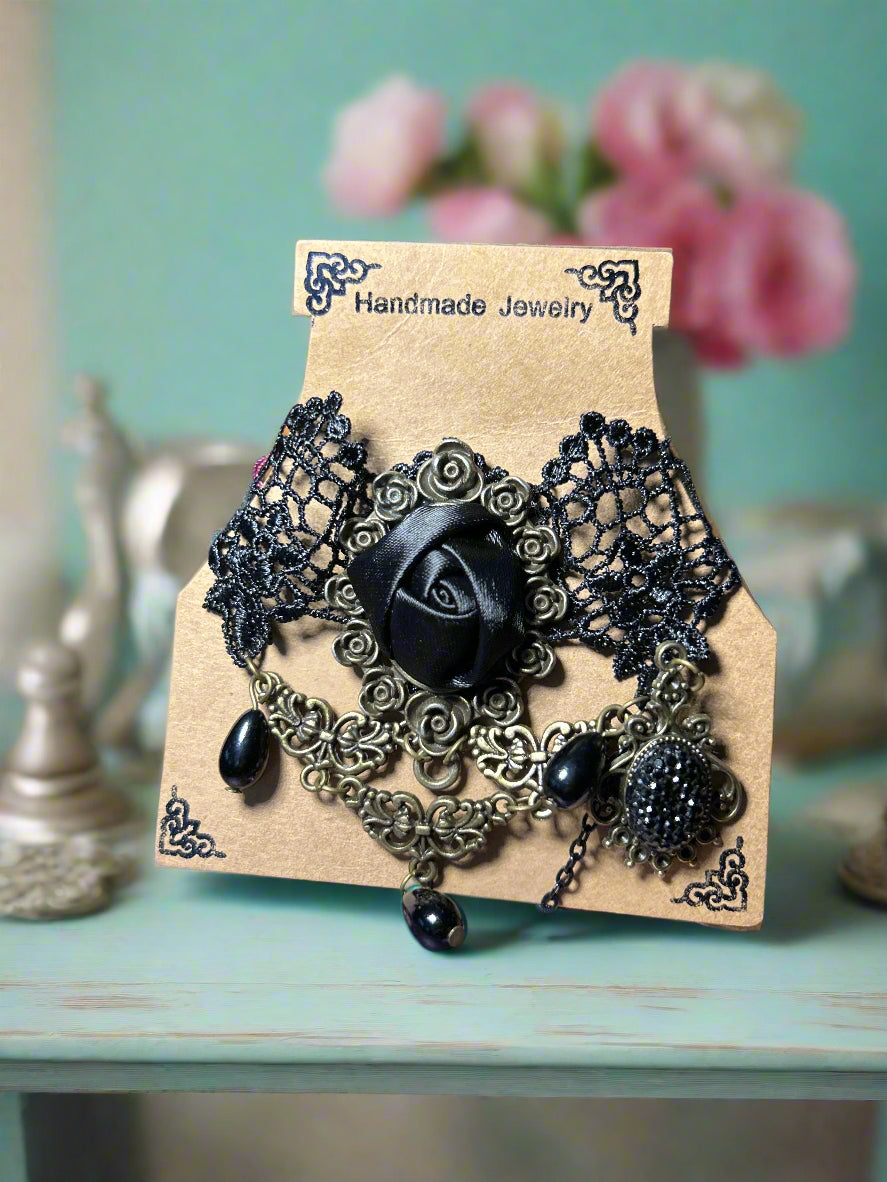 Victorian Style Bracelt Ring Combo