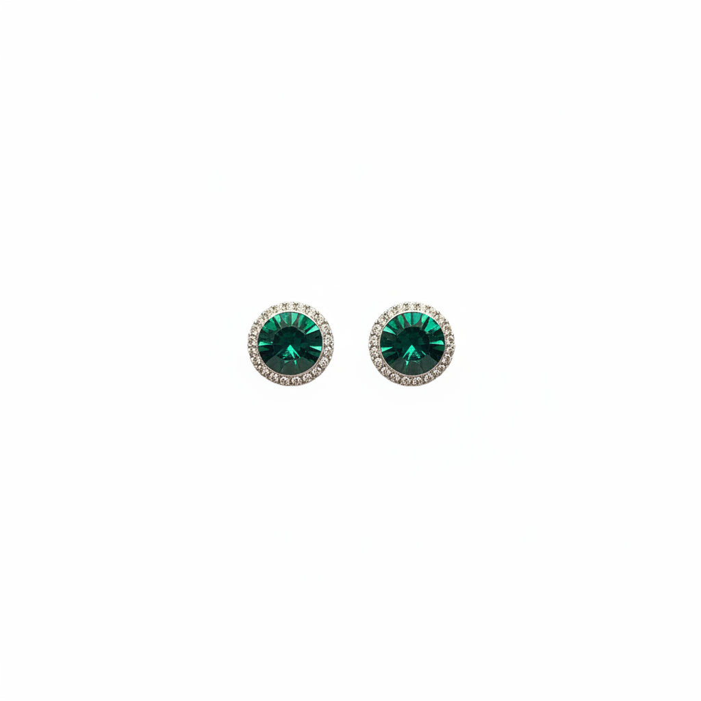 Birthstone Earrings- Emerald May