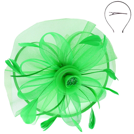 Emerald Garden Fascinator