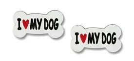I Love My Dog Post Earrings