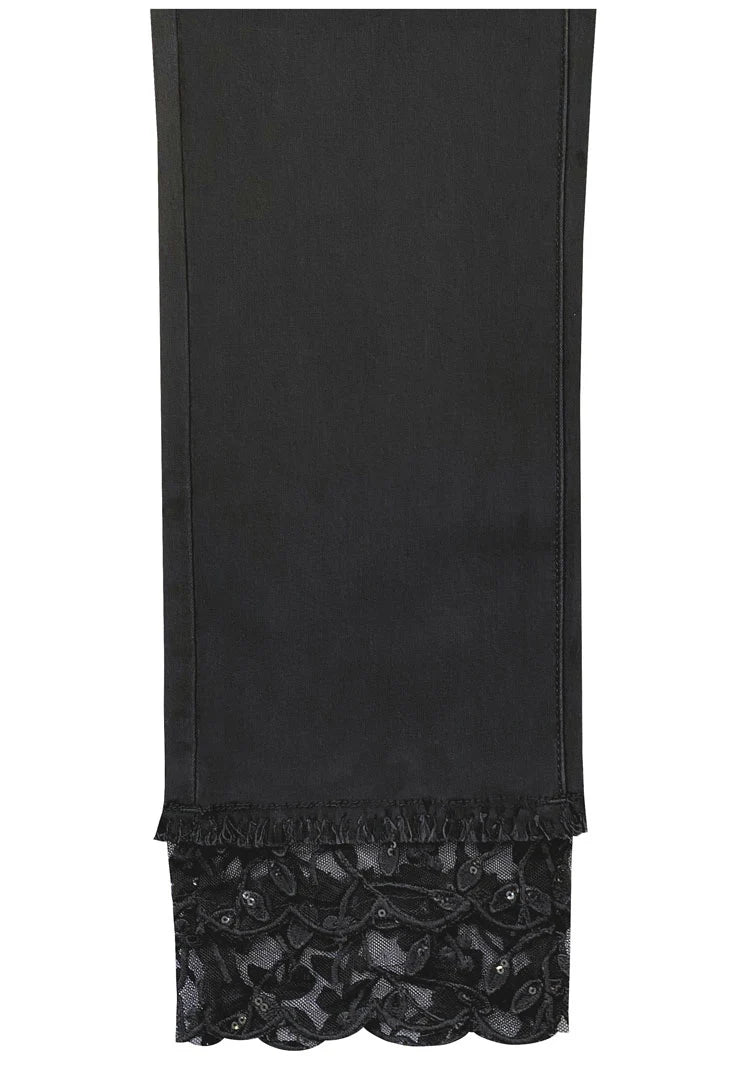 Shimmer Hem Slacks- Belief