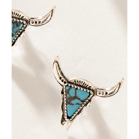 Sky Herd Earrings In Blue