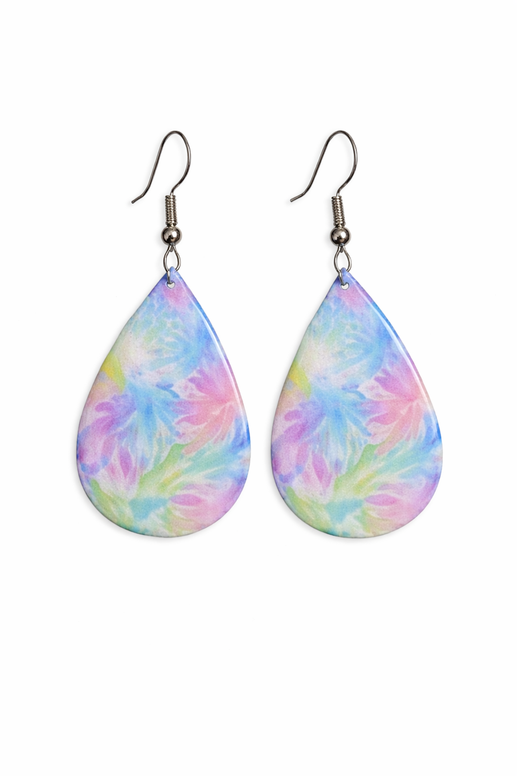 Soft Bloom Breeze Teardrop Earrings