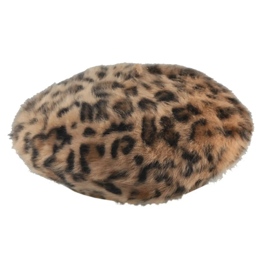 Wild Luxe Leopard Beret