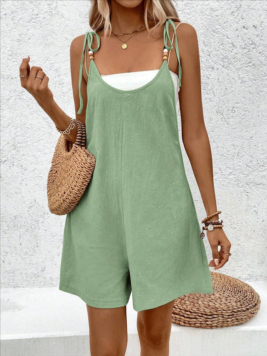 Loose Sleeveless Jumpsuit