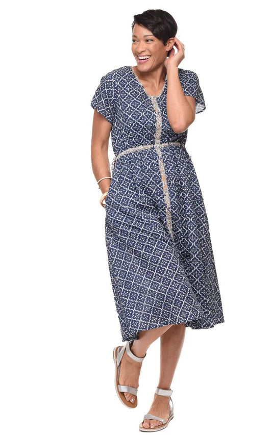 Fulton Dress in Tile