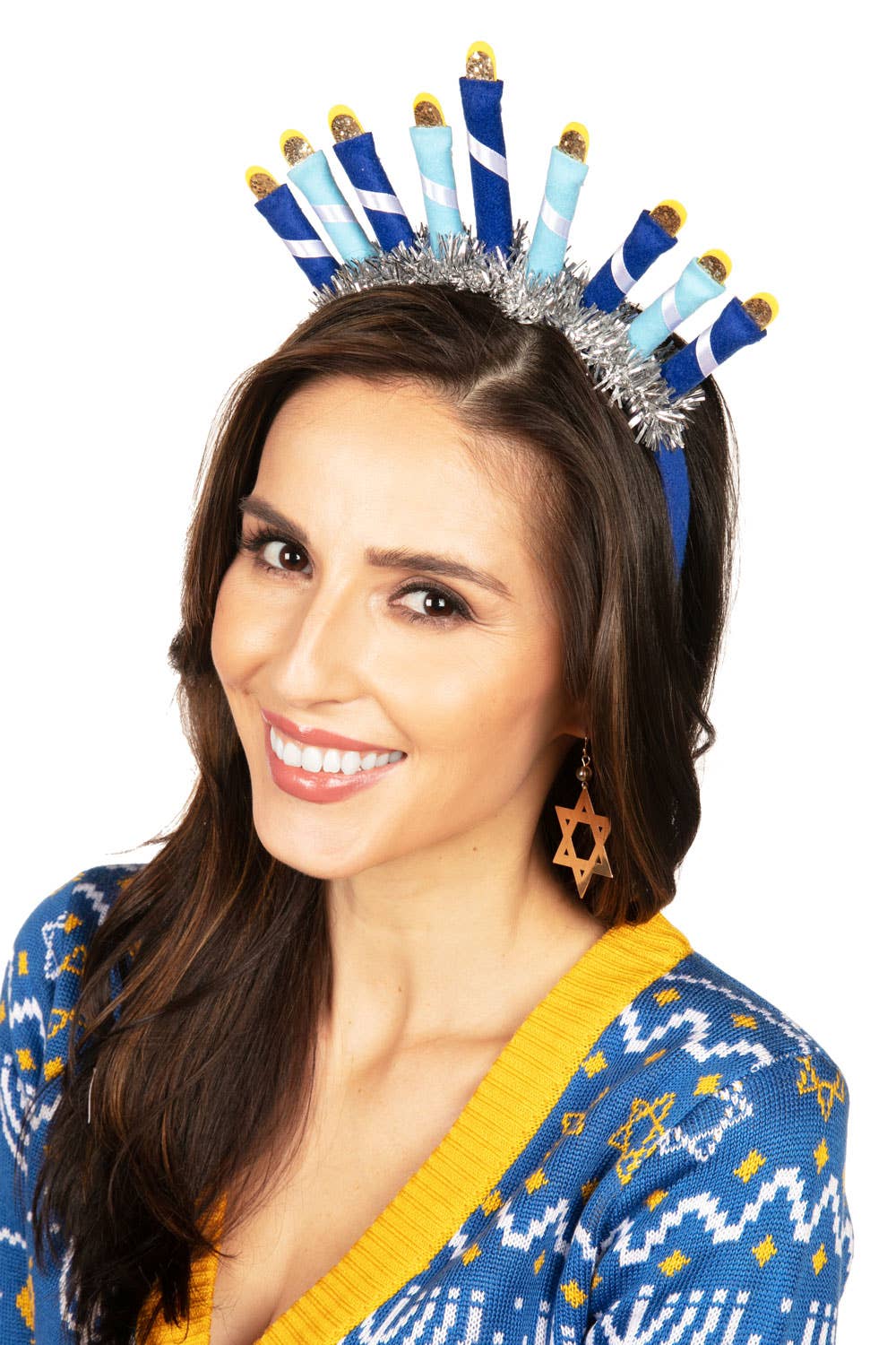 Menorah Hanukkah Headband