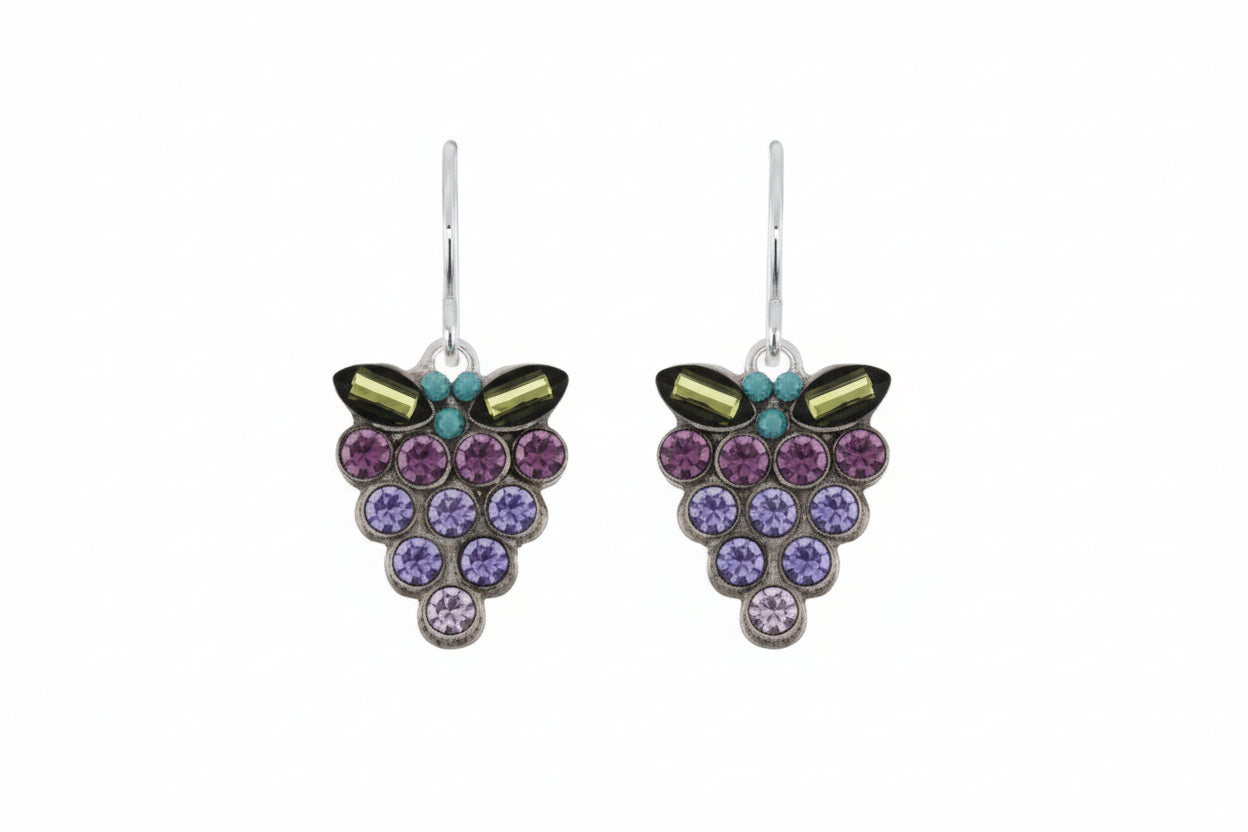 F&E Grape Earings