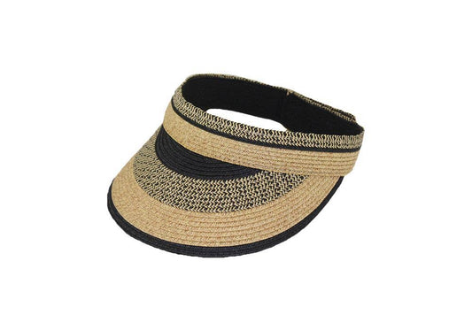 Paper Stripe Visor Hat | UPF 50+