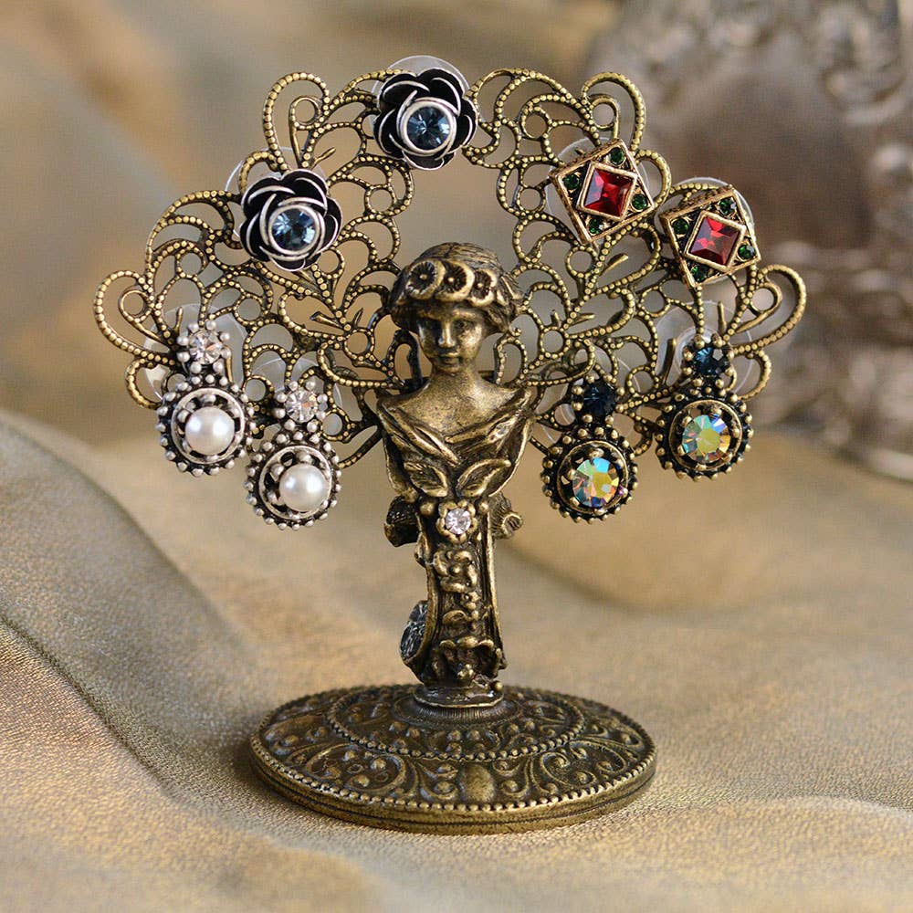 Dainty French Vintage Earring Display