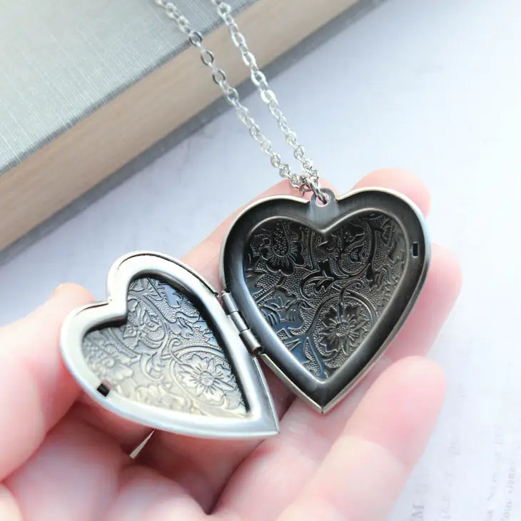 Big Bee Heart Locket