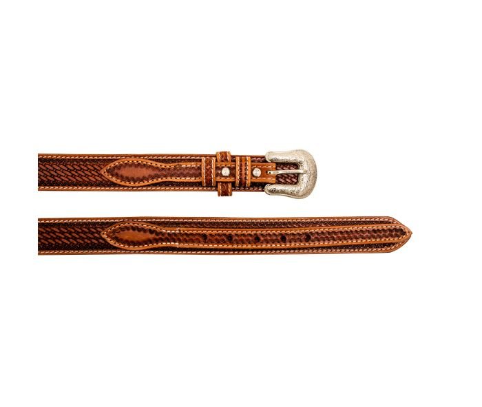 Vandal Hand-Tooled Leather Belt