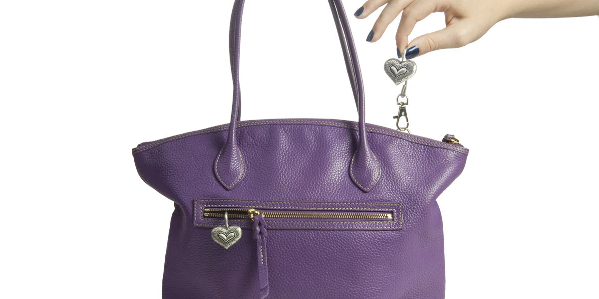 Mom's Shinning Heart Bling Key Ring