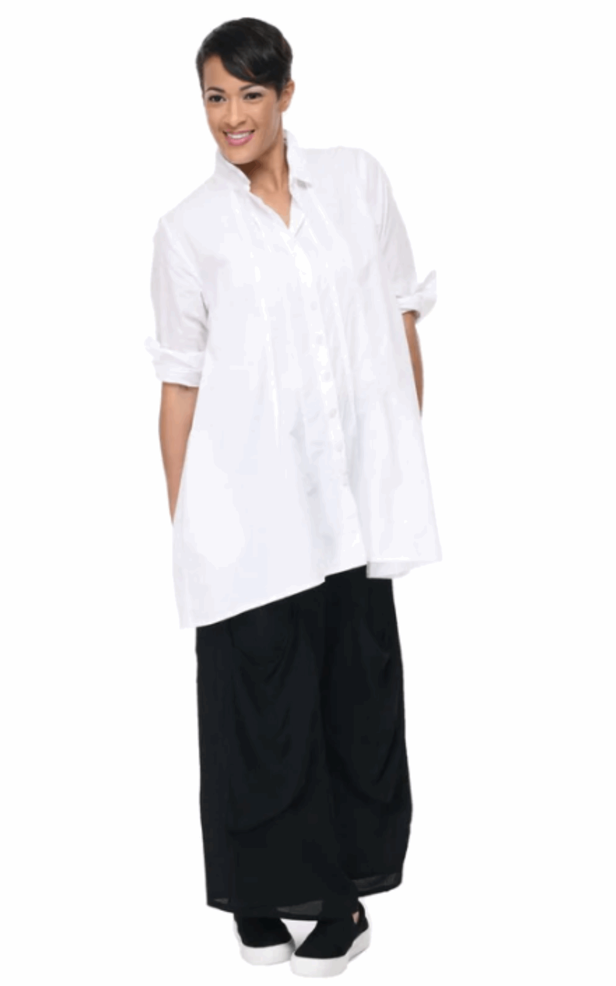 Latte Shirt in White