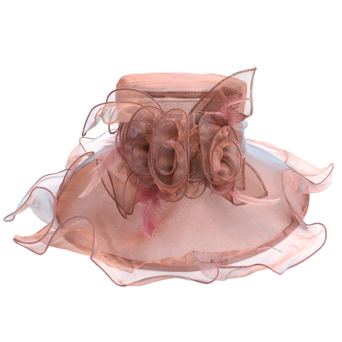 Kentucky Derby Church Party Organza Hat