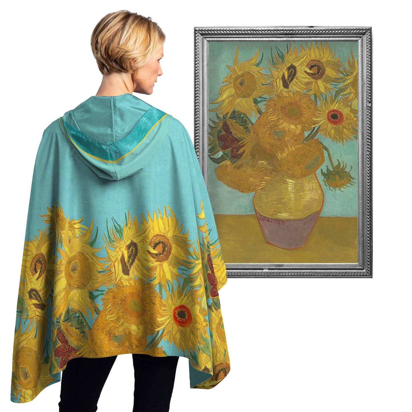 Fine Art RainCaper - van Gogh "Sunflowers"
