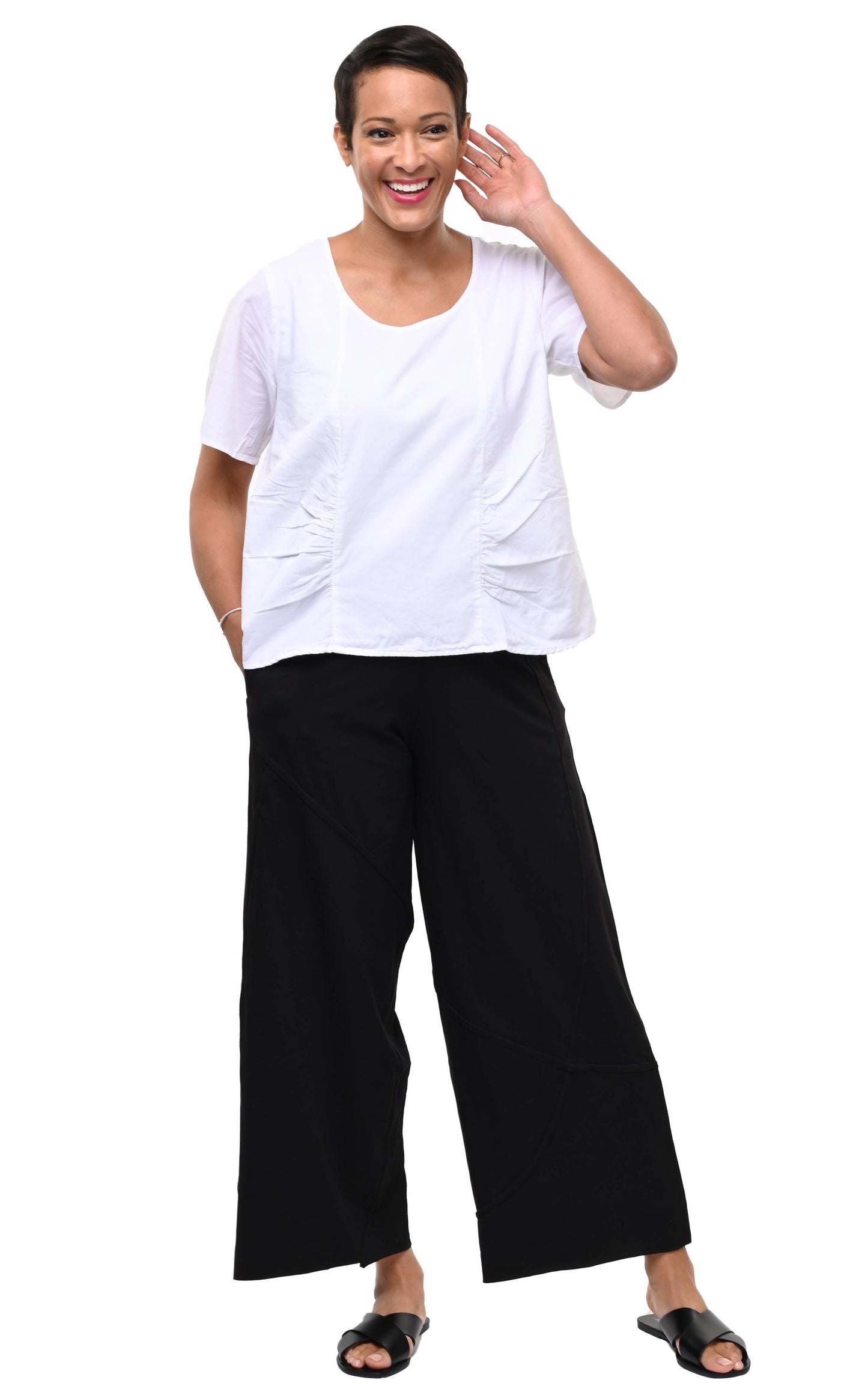 Carmella Pullover in White
