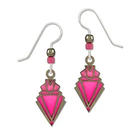 Magenta Triangle with Magenta Gem