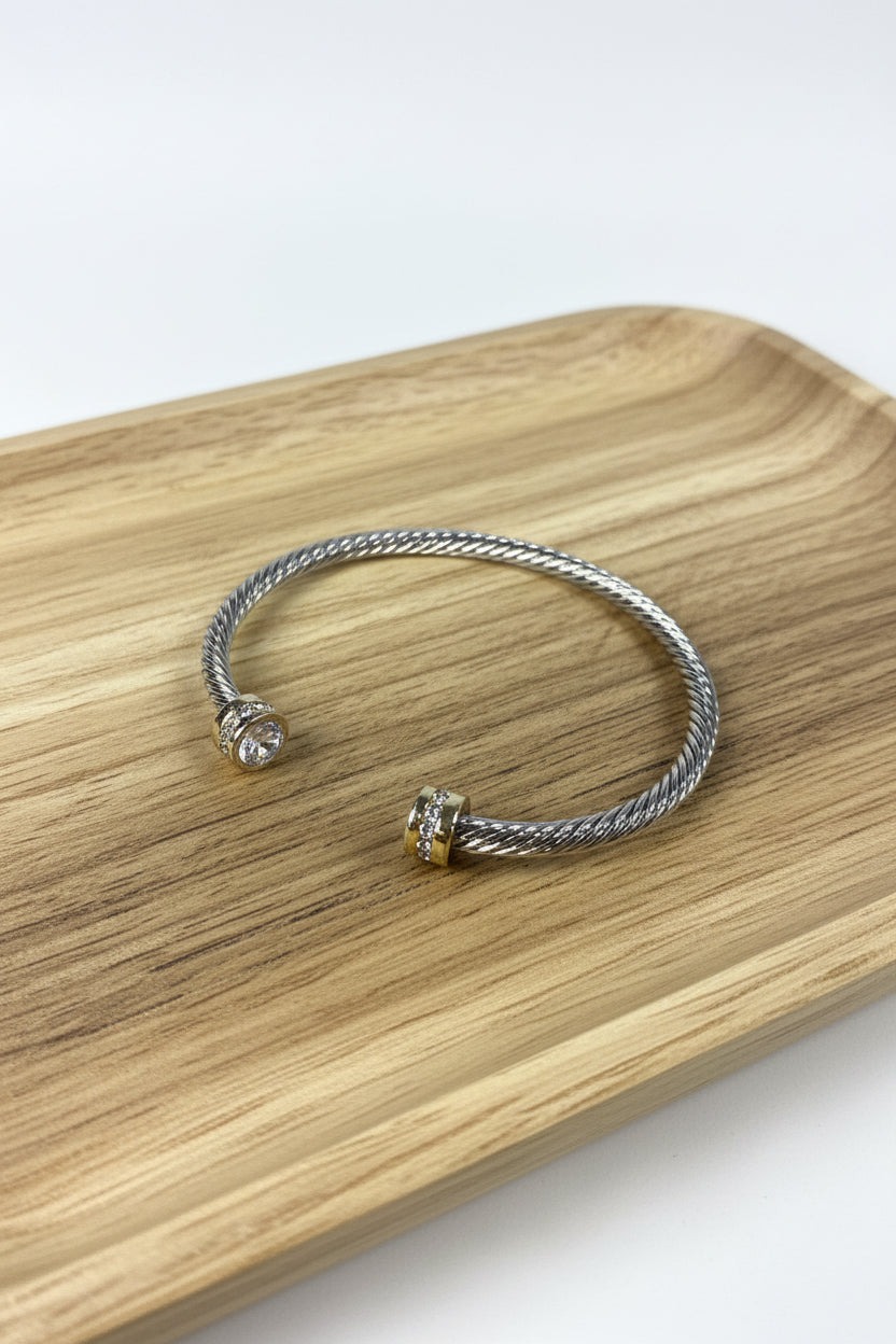Coastal Luxe Cable Cuff Bracelet
