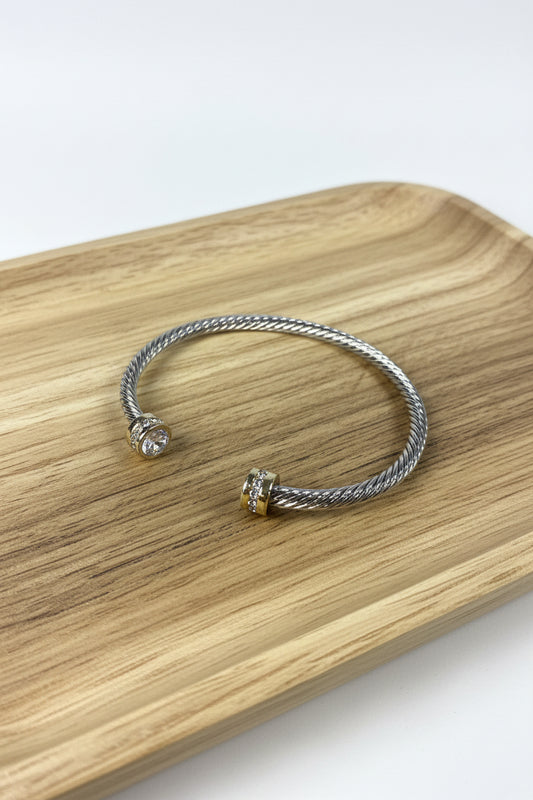Coastal Luxe Cable Cuff Bracelet