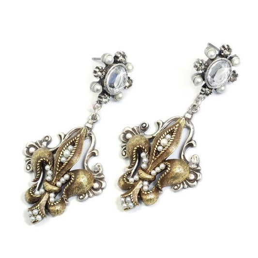 French Fleur De Lis Earrings