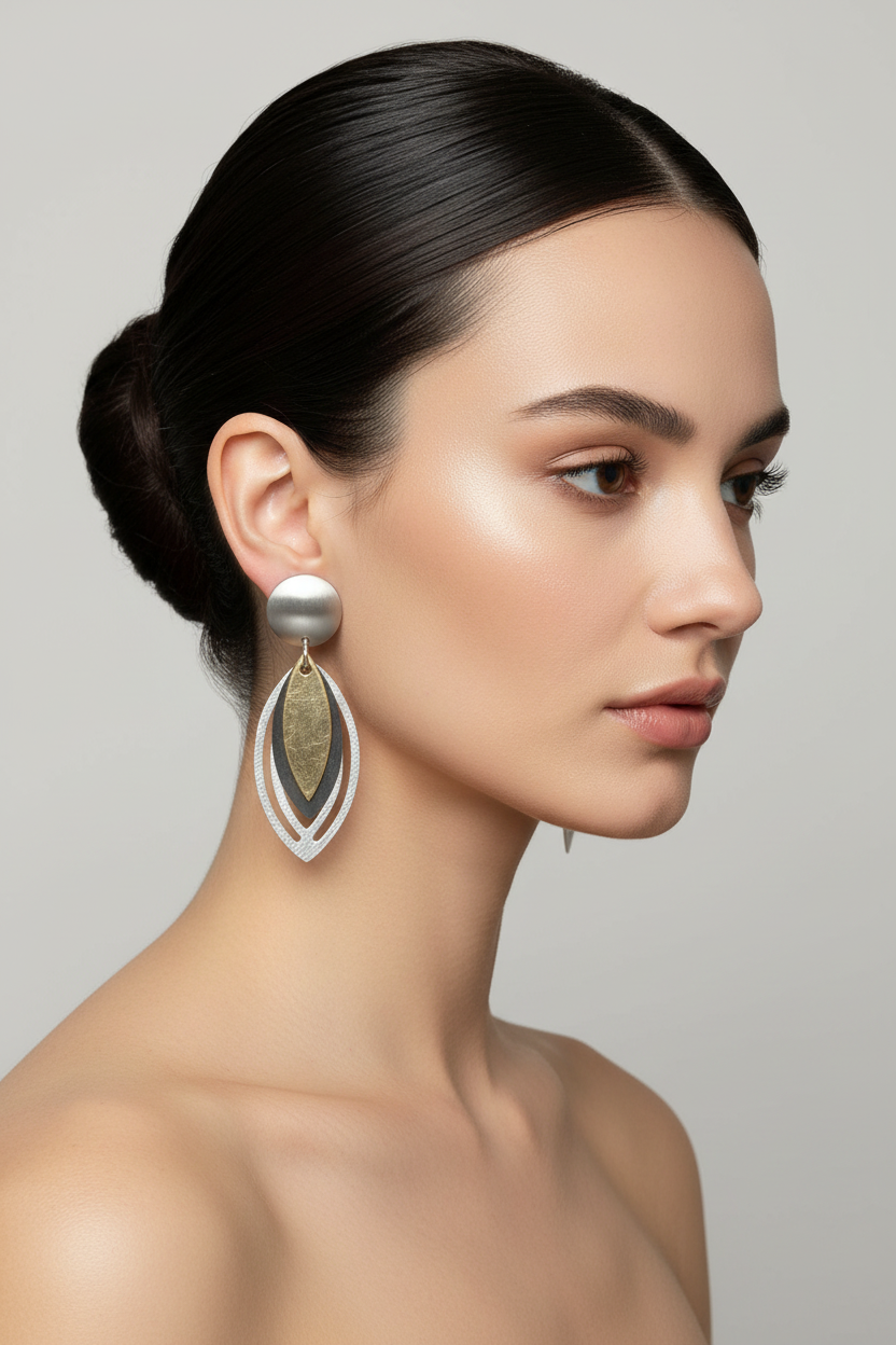 Brief Encounters Clip Earrings