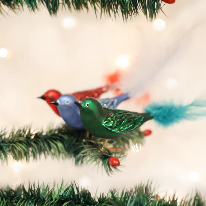 Brilliant Songbird Ornament