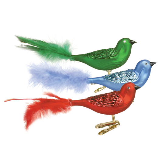 Brilliant Songbird Ornament