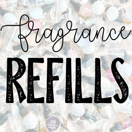 Plant Car Air Freshener Diffuser Refills - Refill Oils ONLY