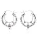 Antique Beaded Layer Circle Earrings