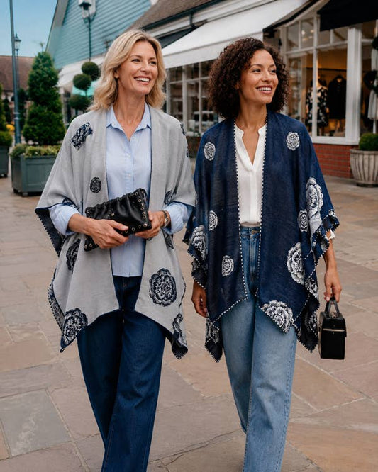 Blossoming Reversible Short Loop Wrap