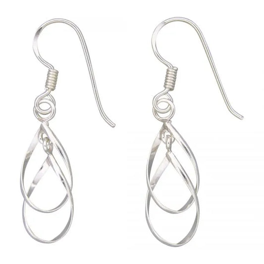Mini Double Teardrop Earrings