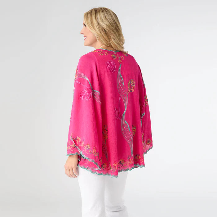 Jovie Wrap with Embroidery