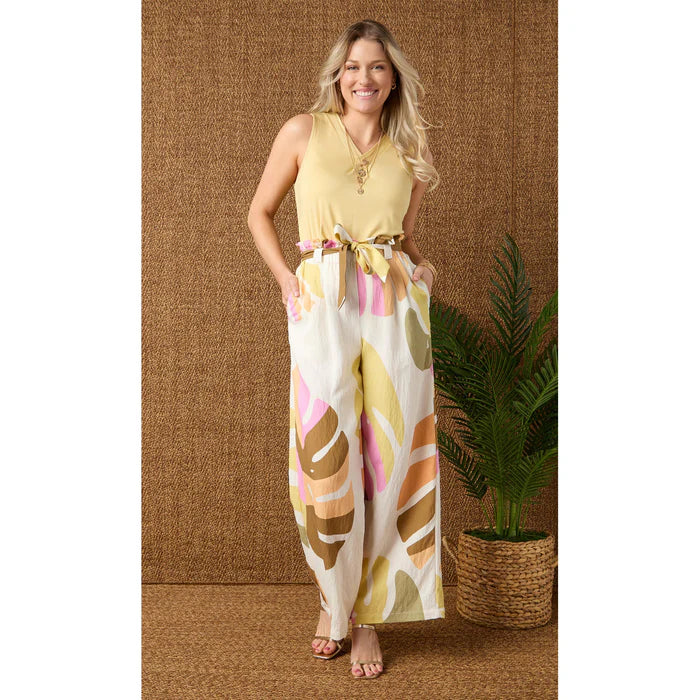 Erin Pleat Back V-Neck Tank