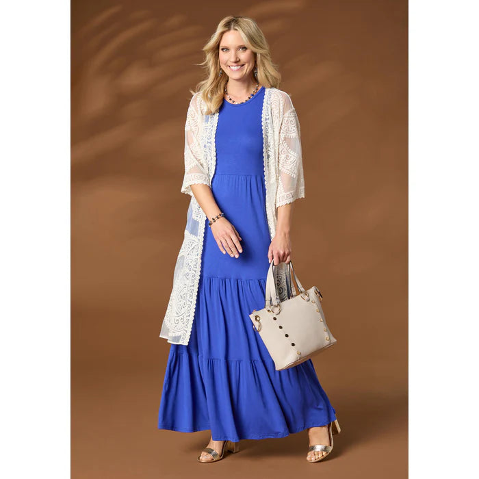 Scilla Elbow Sleeve Open Cardigan