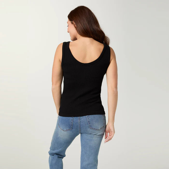 Ultra-Lush Reversible Seamless Ribbed Tank