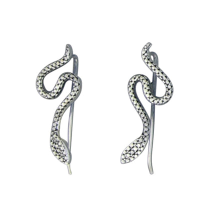 Snake Ear Climber Earrings
