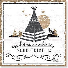 Home Is Where Your Tribe Is Magnet