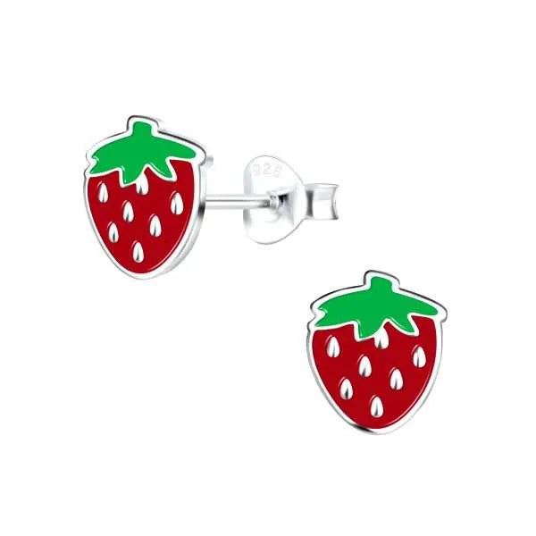 Strawberry Post Earrings