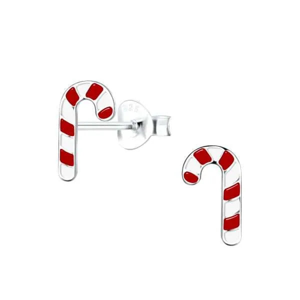Candy Cane Post Earrings