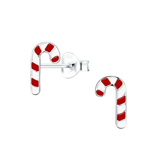 Candy Cane Post Earrings