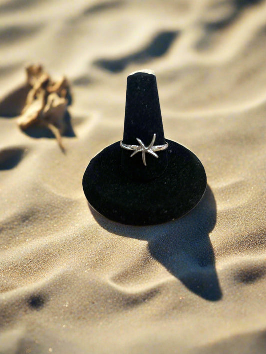 SS Starfish Ring