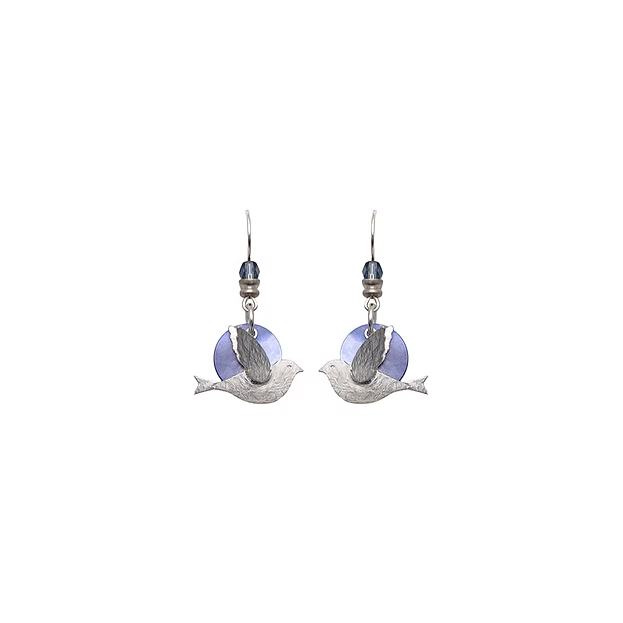 Dainty Doves Earrings