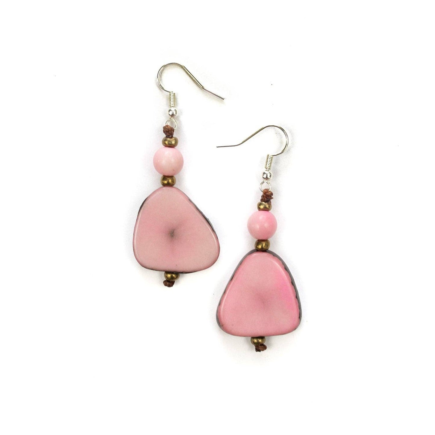 Alma Tagua Earrings