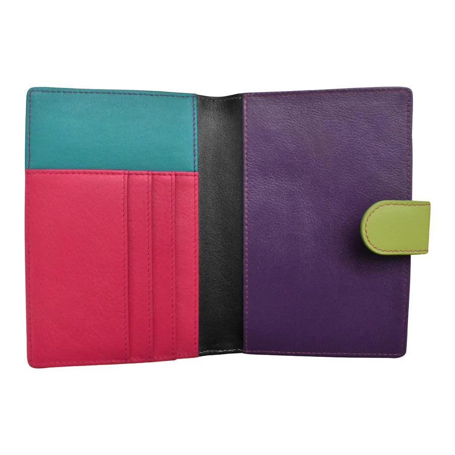 Multi Color Passport Wallet