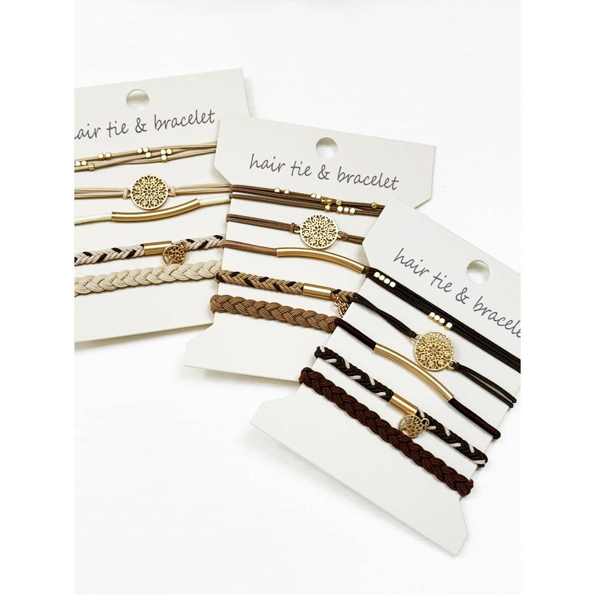 Boho Inspired Hair Tie Bracelets