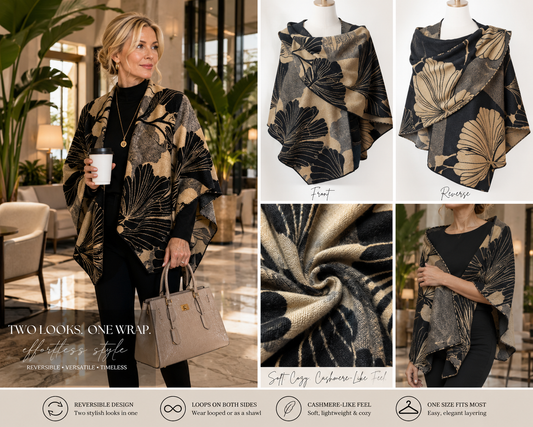 Ginkgoes Reversible Loop Wrap